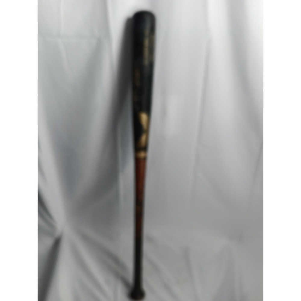 Sam Bat Pro Maple MMO Rideau Crusher 33 Inch Wood Baseball Bat Black Brown